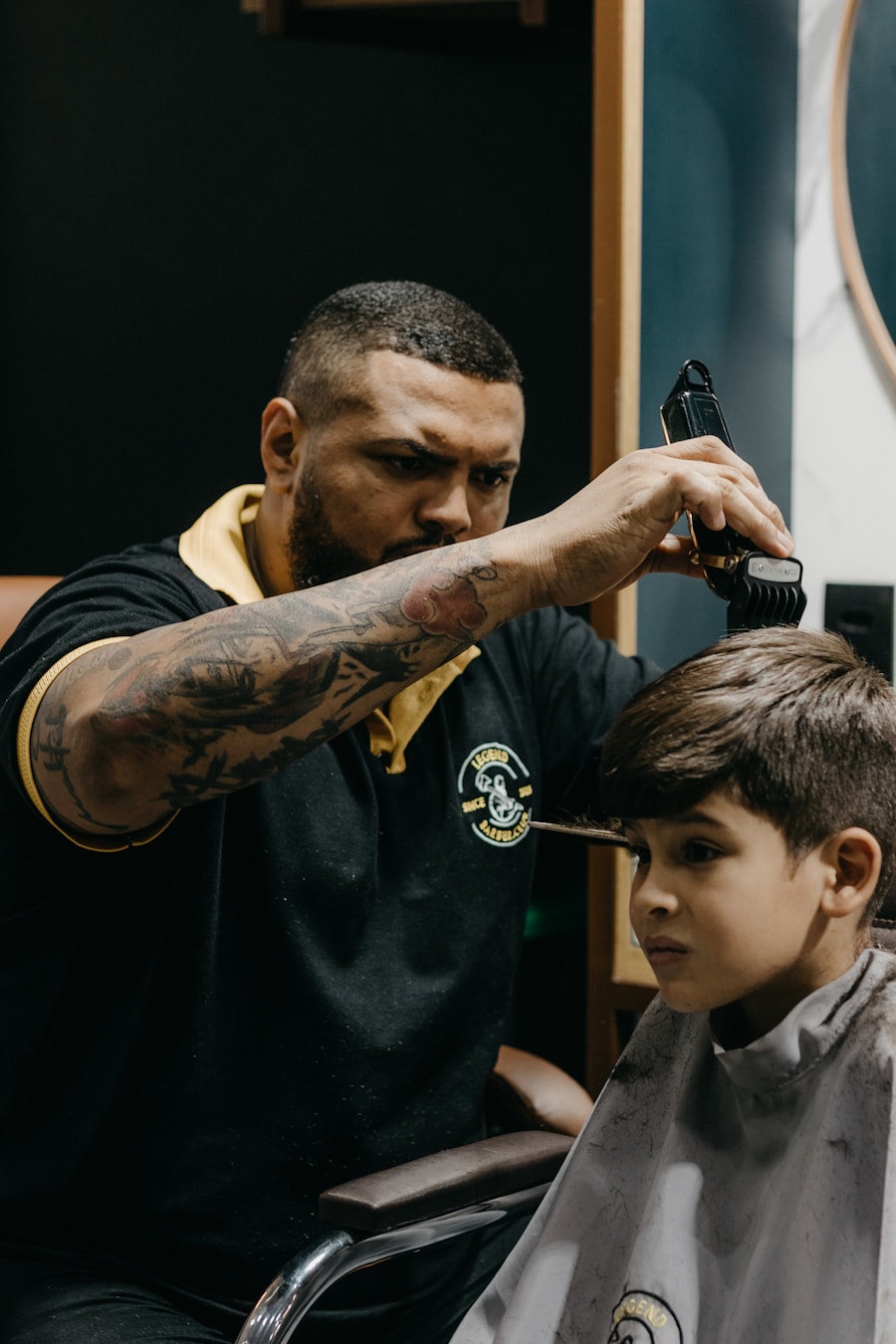 Jas, barber at Kam's Fade